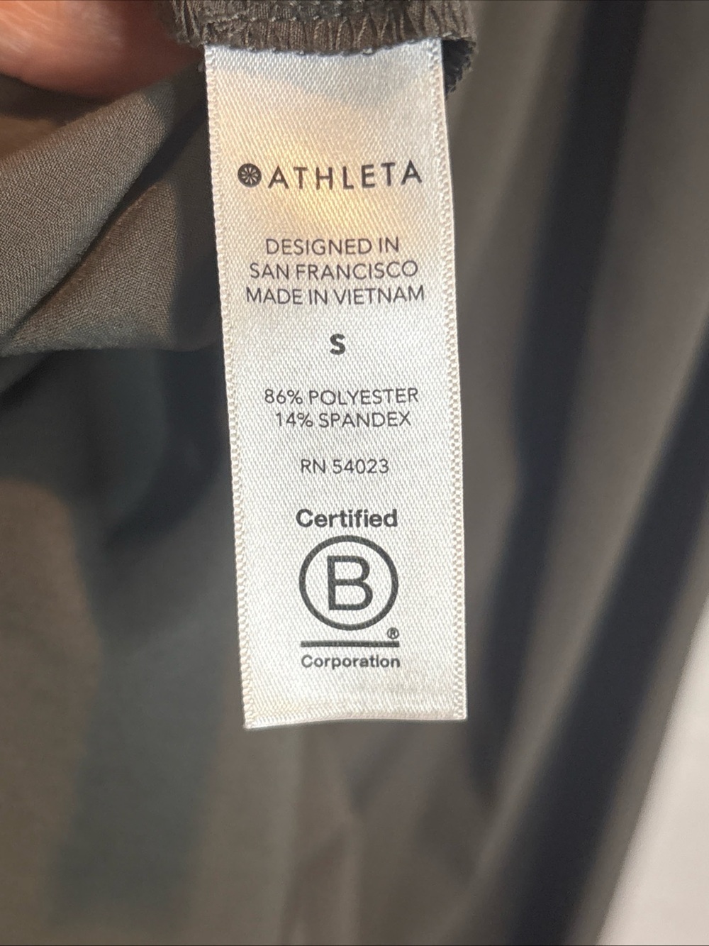 Athleta Olive Green Sleeveless Maxi Dress - Picture 8 of 9